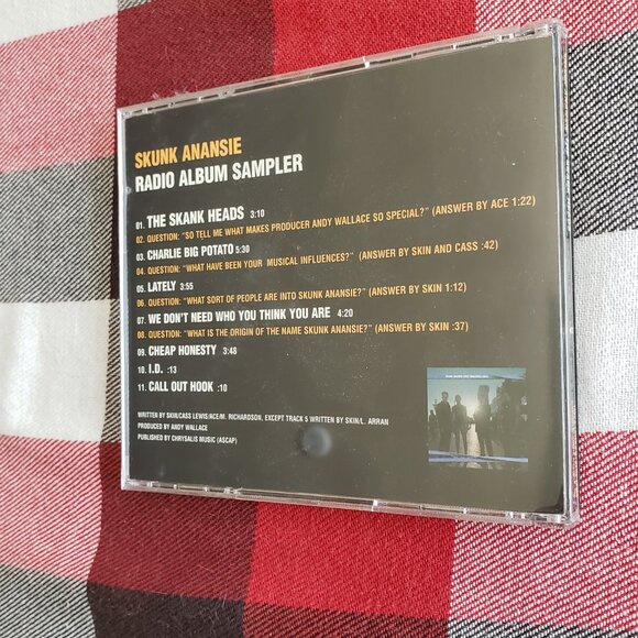 Skunk Anansie The Skank Heads - Radio Album Sampler US Promo CD album - Picture 4 of 4